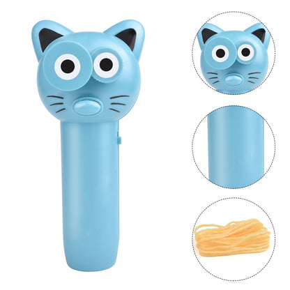 Funny Rope Launcher Thruster Interesting Fun Electirc Rope Gun Toy for Children Adults Rope Thruster