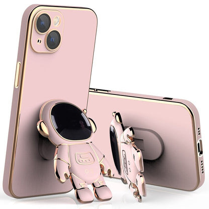 Astronaut Phone Case For iPhone 13 12 Mini 11 Pro XS Max X XR 6 6S 7 8 Plus SE2 13 Luxury Square Soft Cover