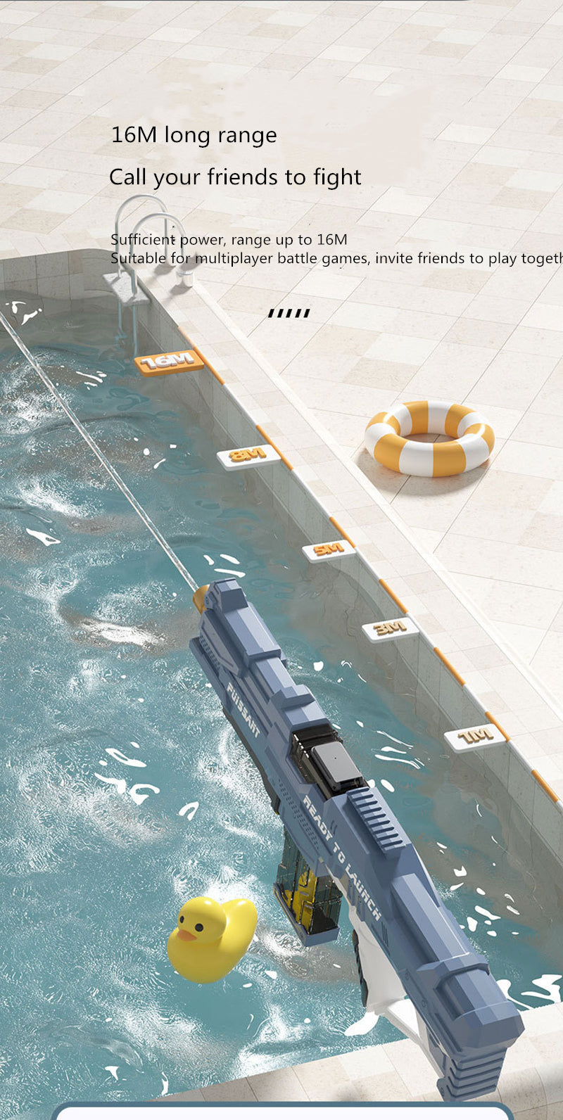 New Electric Toys Water Gun