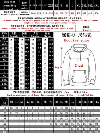 Christmas Skull Print Hooded Sweatshirts Fashion Jacket Pullover