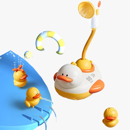 Waterplezier badeend met fontein – interactief badspeelgoed voor kinderen