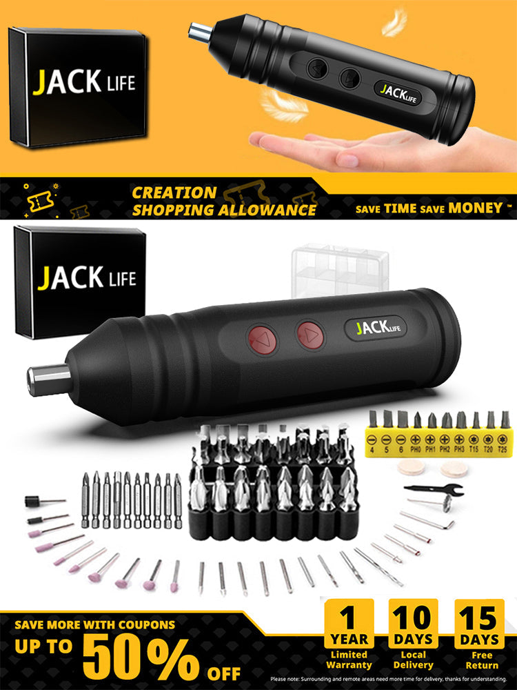 Portable Mini Electric Screwdriver Smart Cordless Automatic Screwdriver Multi-function Bits Portable Power Tools Set