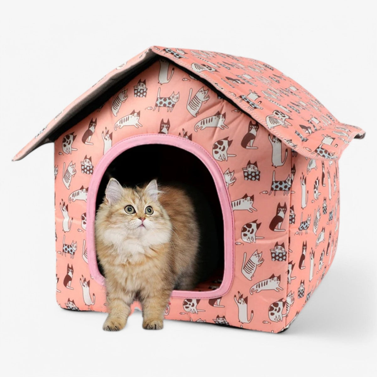 Waterdicht Huisdierenhuis voor Buiten – Nessa