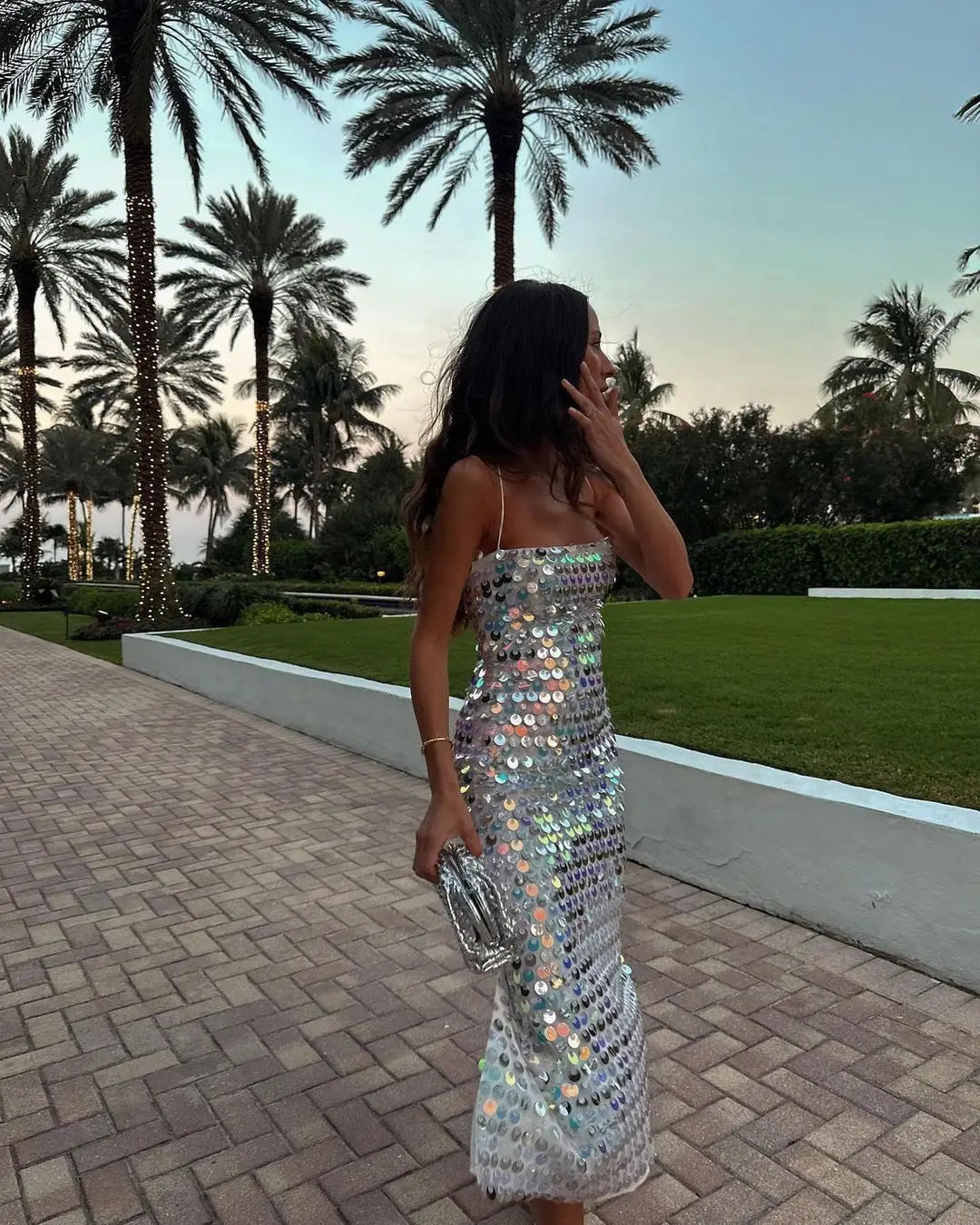 Paillettenjurk voor een Sprankelende Avondlook - Amira