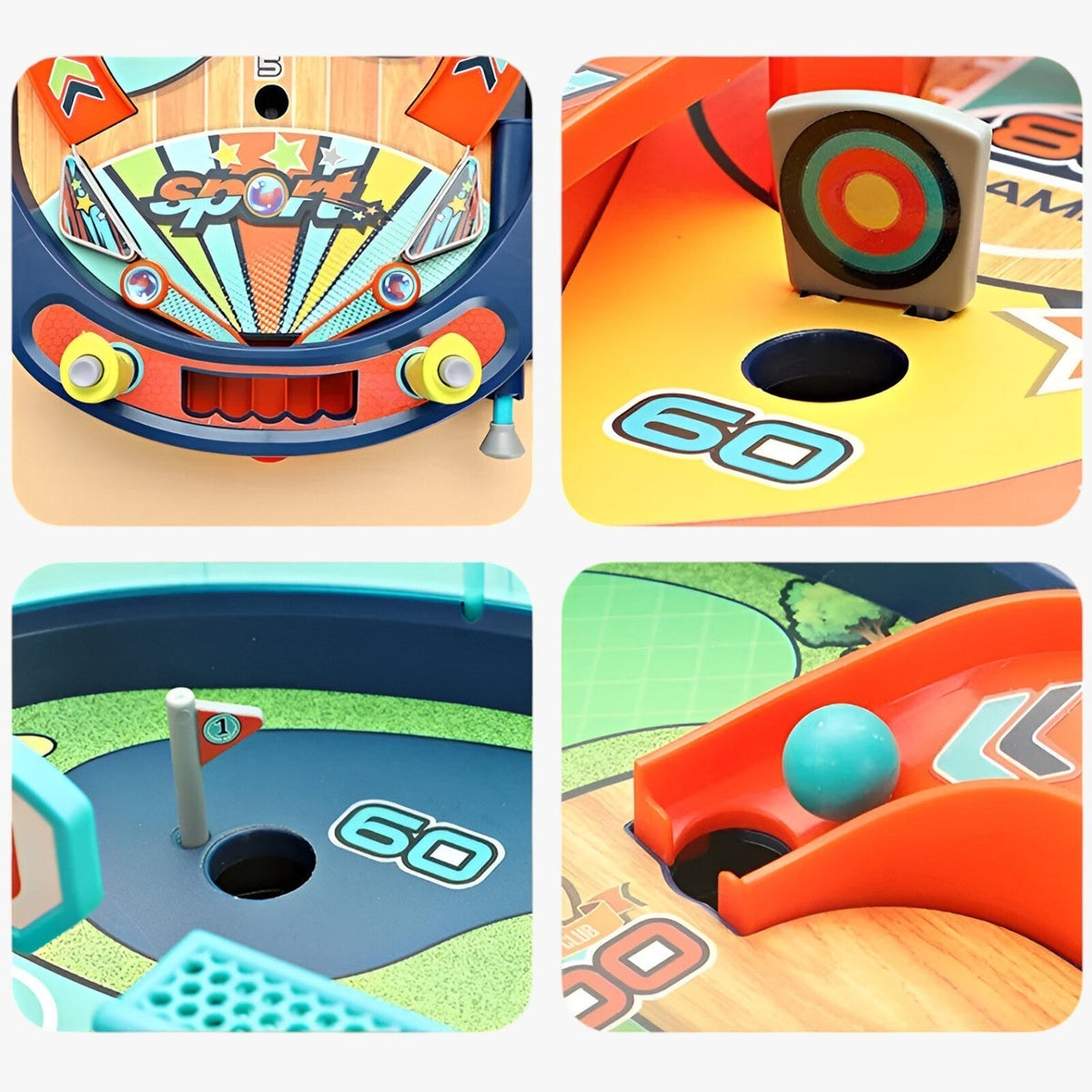 Interactief actiespel voor twee spelers, voor kinderen – DuoPower Speelarena