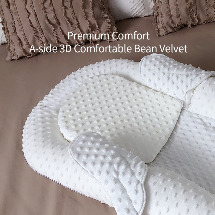 Ergonomisch babynest met rugsteun en mesh-ligvlak – Cosynido