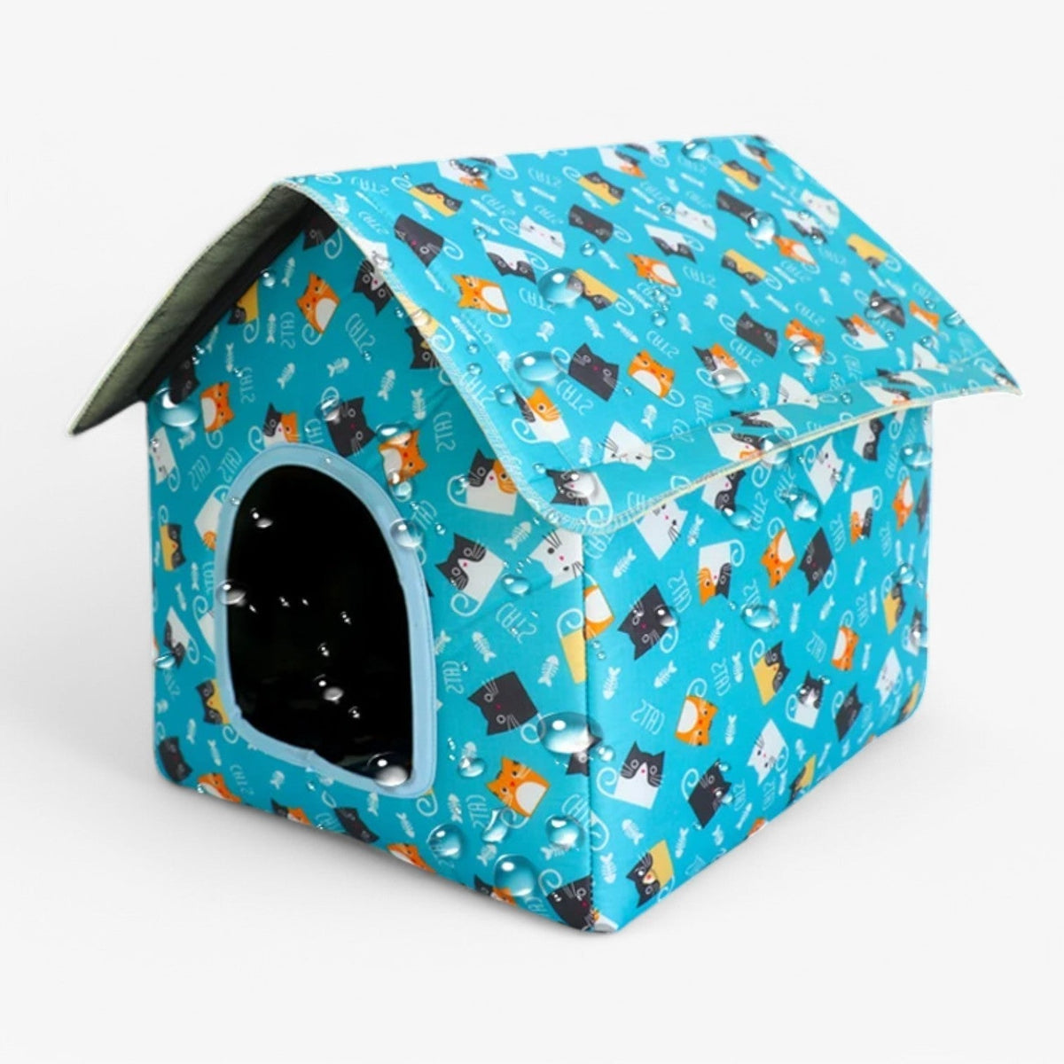 Waterdicht Huisdierenhuis voor Buiten – Nessa