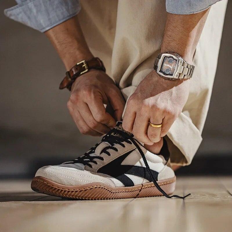 Retro Sneakers met Modern Comfort - Stride84