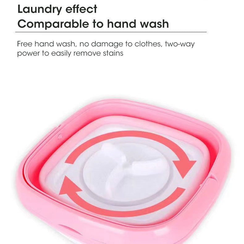 Travel Portable Folding Washing Machine