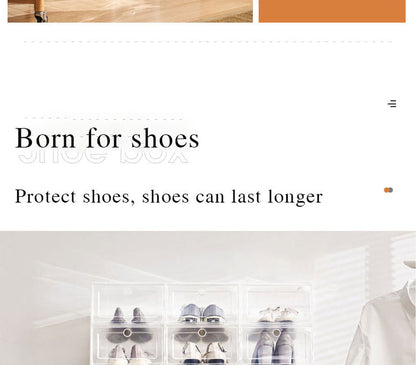Shoes Storage 6pcs/Set Fold  Shoe Box