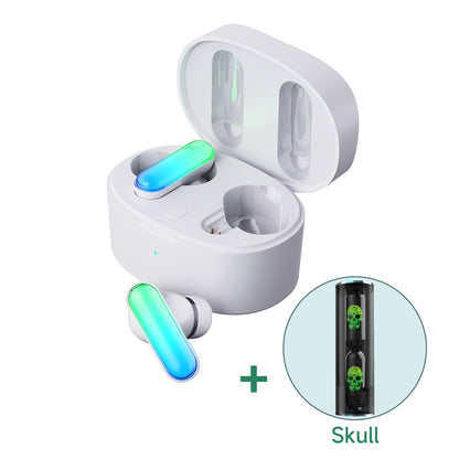 Air Pods With Light Control Bluetooth RGB Headphones