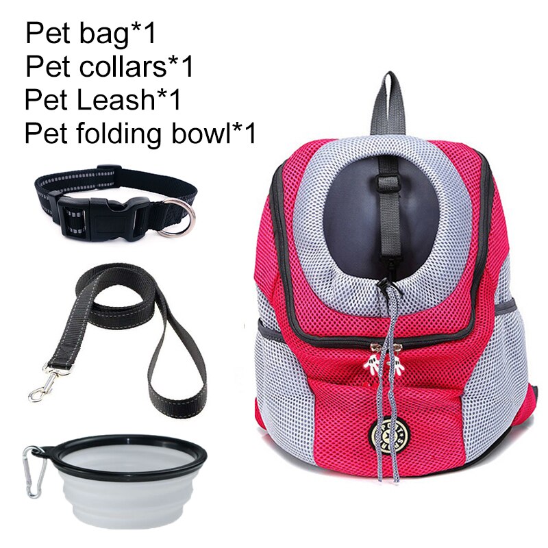Pet Dog Carrier Bag Travel Backpack