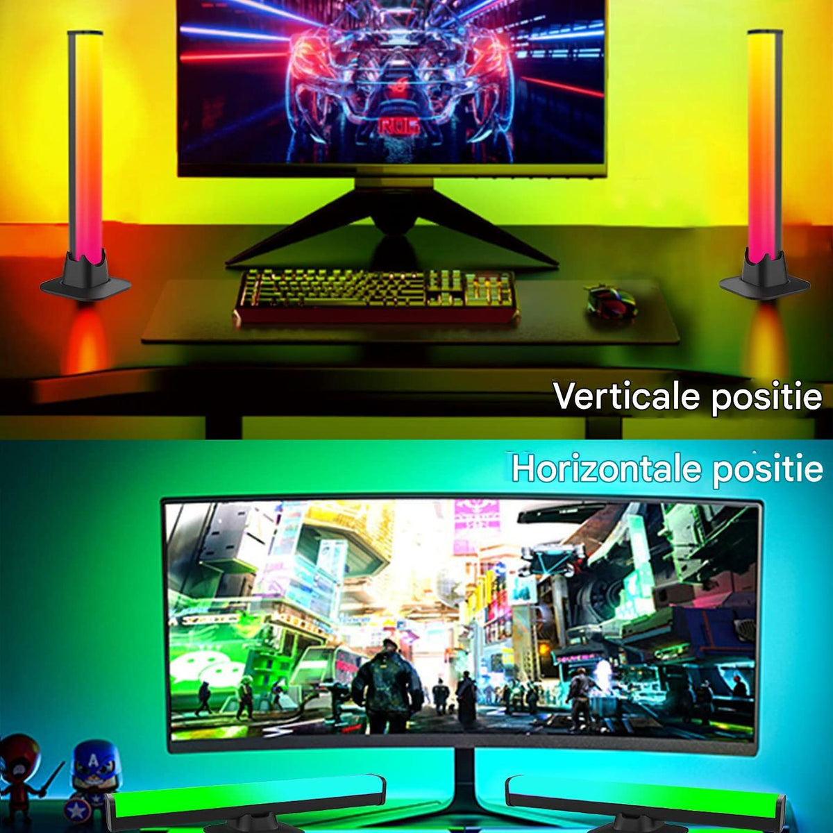 Muzieksynchronisatie LED Lichtbalken - LumiRhythm