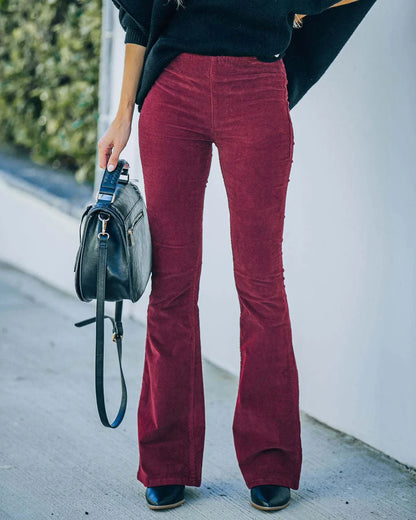 High Waist Flare Pants voor Dames – Noa
