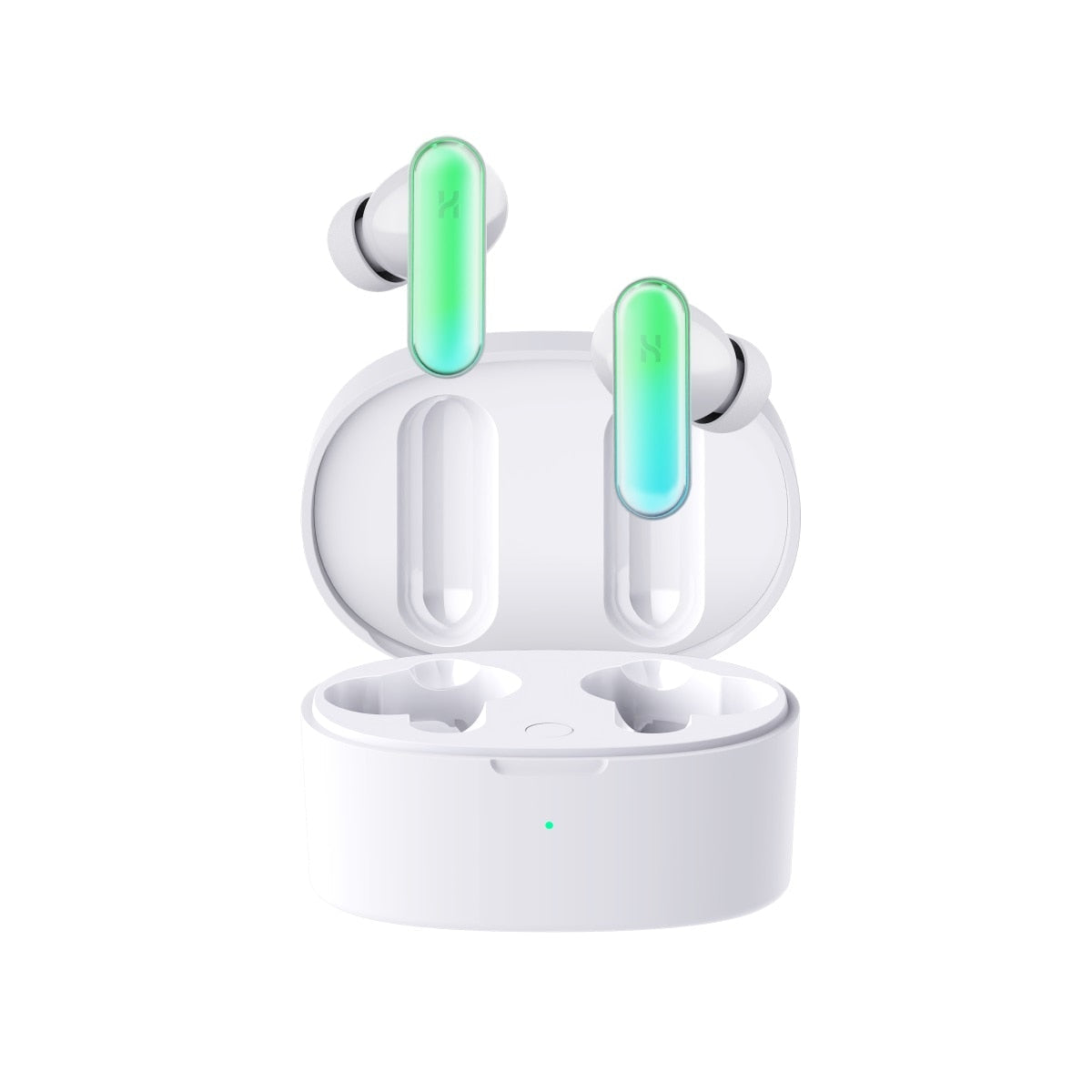 Air Pods With Light Control Bluetooth RGB Headphones