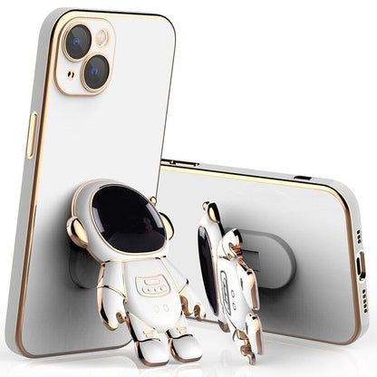Astronaut Phone Case For iPhone 13 12 Mini 11 Pro XS Max X XR 6 6S 7 8 Plus SE2 13 Luxury Square Soft Cover