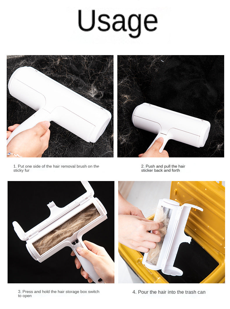 Pet Hair Remover Roller - Dog & Cat Vacuum Brush