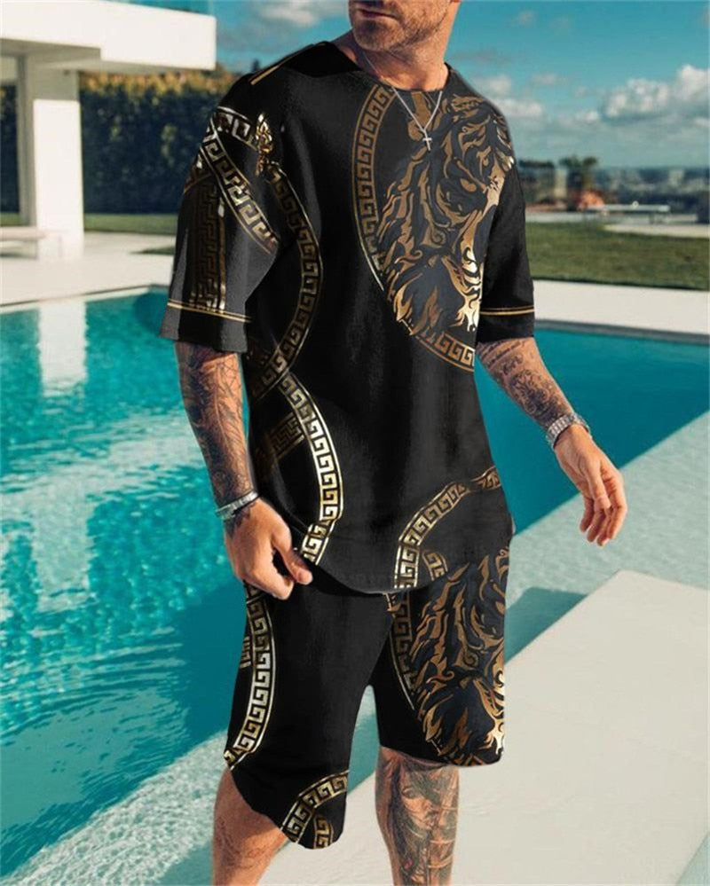 Summer Fashion Men Shirt & Short