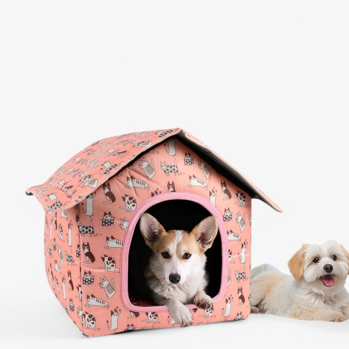 Waterdicht Huisdierenhuis voor Buiten – Nessa
