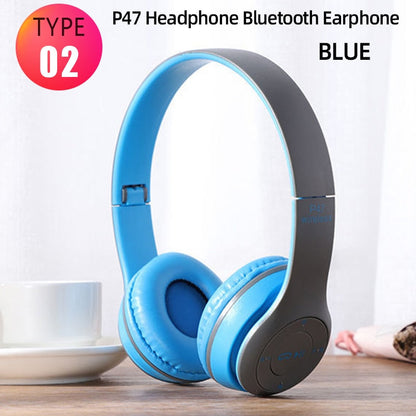 Wireless Headset Bluetooth Foldable Earphone