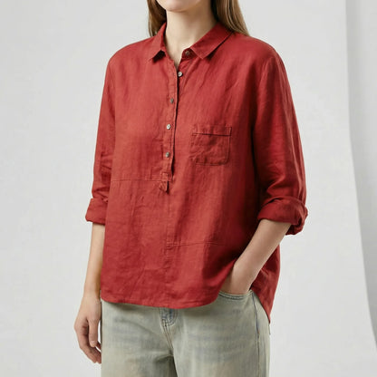 Pullover met knopen - Caroline