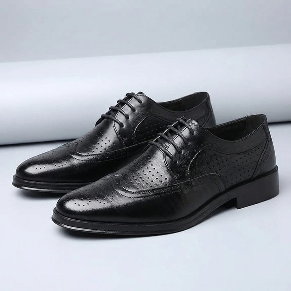 Smalle wingtip-veterschoen - Nicolai