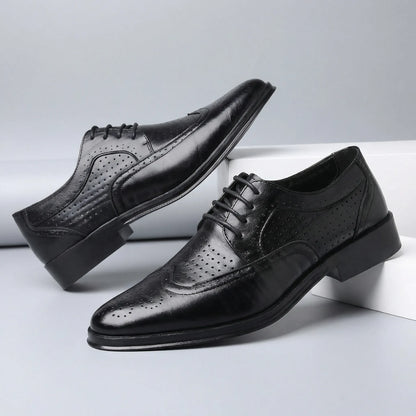 Smalle wingtip-veterschoen - Nicolai