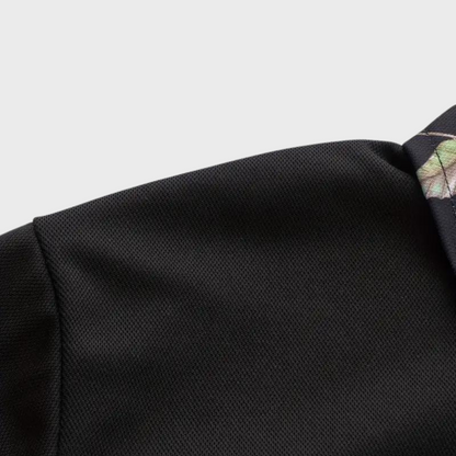 Heren Polo met Subtiele Print - Noah