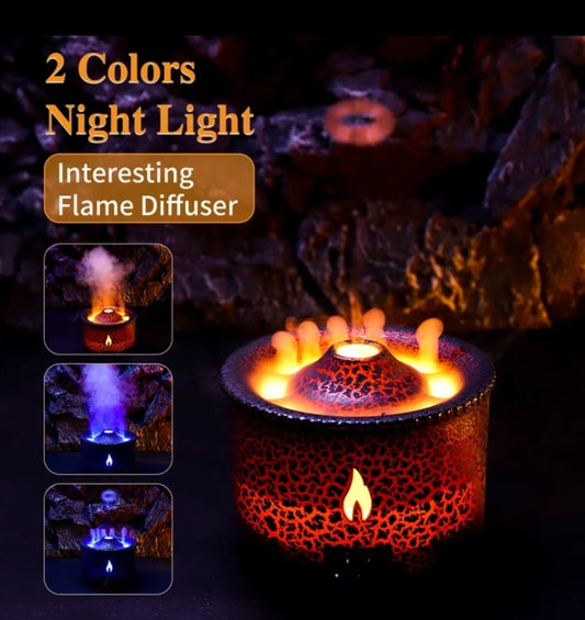 Air Flame Air Humidifier Diffuser