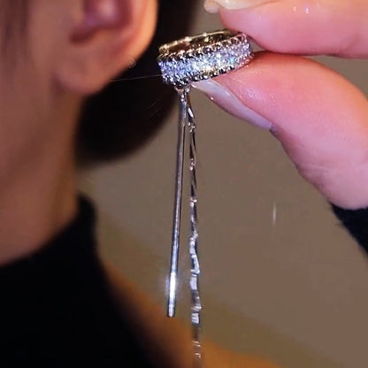 Korean Tassel Long Fashion Earrings
