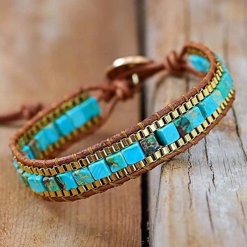 Keizersteen Turkoois Armband - Cairos