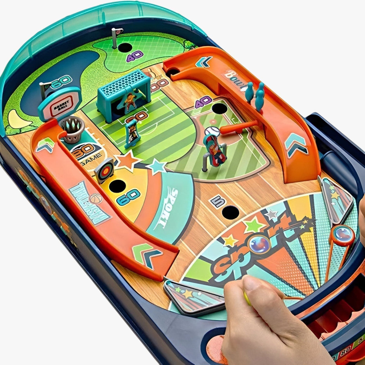 Interactief actiespel voor twee spelers, voor kinderen – DuoPower Speelarena