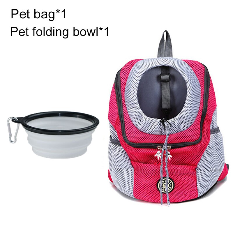 Pet Dog Carrier Bag Travel Backpack
