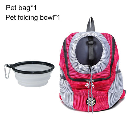 Pet Dog Carrier Bag Travel Backpack