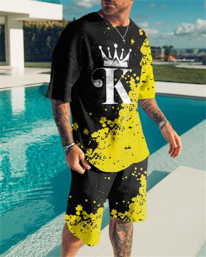 Summer Fashion Men Shirt & Short