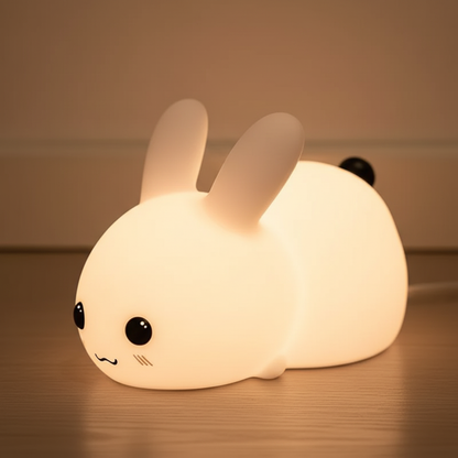 Siliconen konijnen-nachtlampje - CuddleBunny