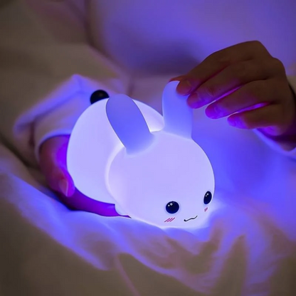 Siliconen konijnen-nachtlampje - CuddleBunny