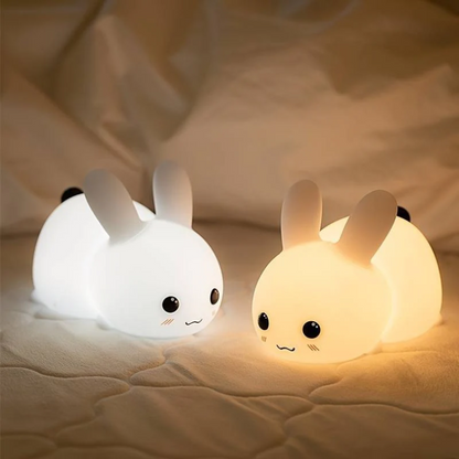 Siliconen konijnen-nachtlampje - CuddleBunny