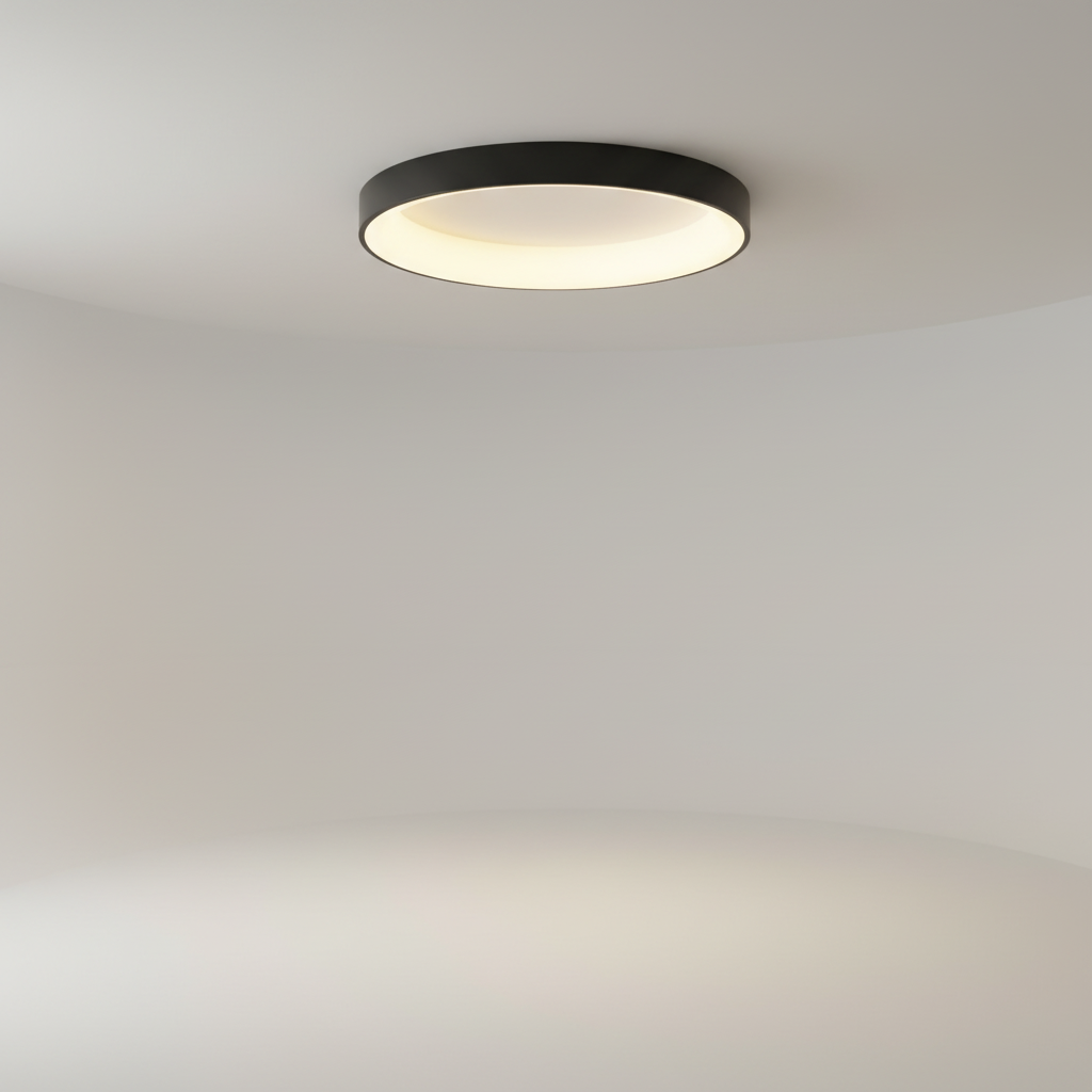 Scandinavische ronde plafondlamp - RoundaLite