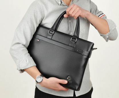 Leren laptoptas - ElegantBag