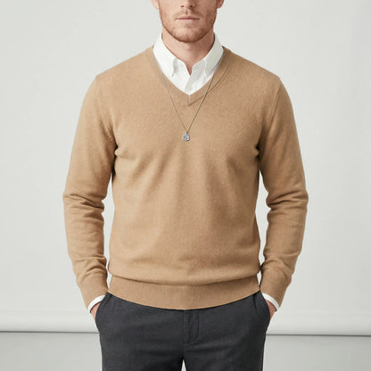 Slim-fit V-hals trui - Keanu
