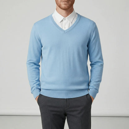 Slim-fit V-hals trui - Keanu