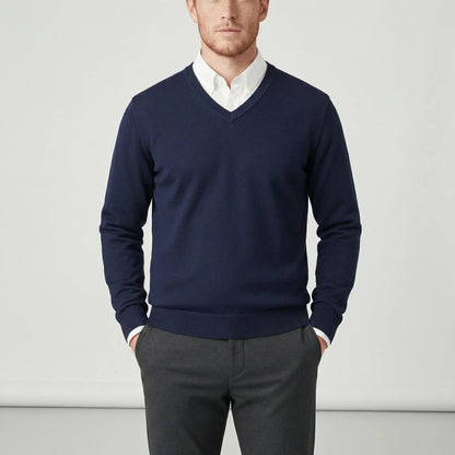 Slim-fit V-hals trui - Keanu