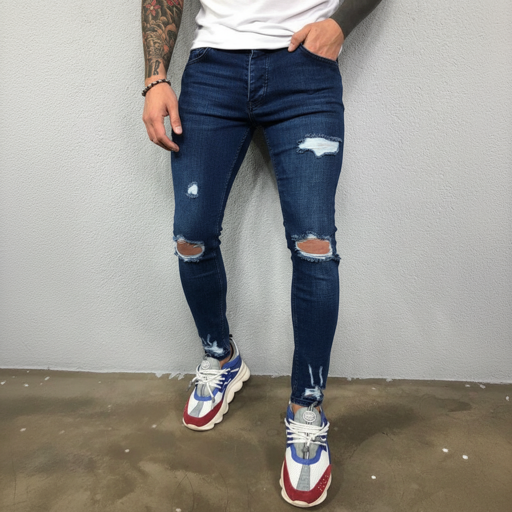 Slim Fit Heren Jeans - Theo