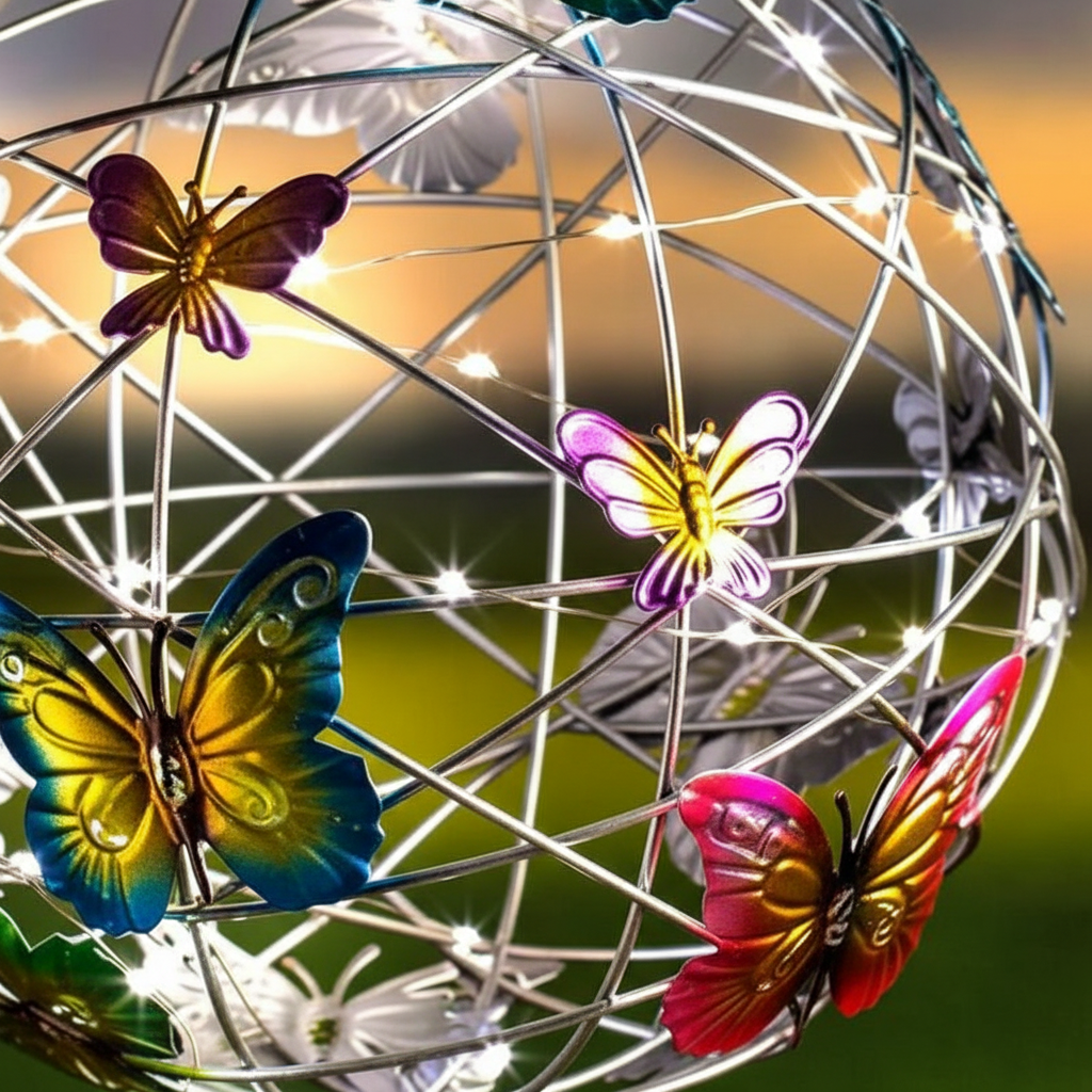 Buitenhanglamp op zonne-energie - Sunflutter