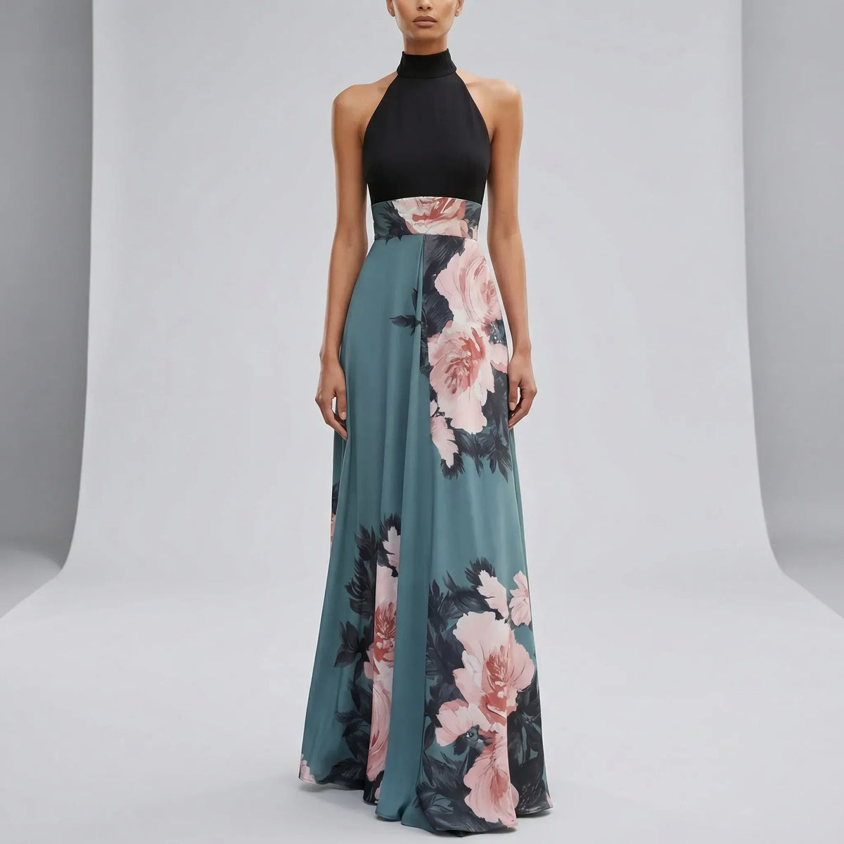 Zomerse maxijurk met bloemenprint - Nia