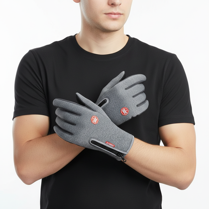 Spatwaterdichte Handschoenen Met Rits - TouchFrost