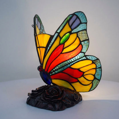 Lamp in glas-in-loodstijl – Aurelfly