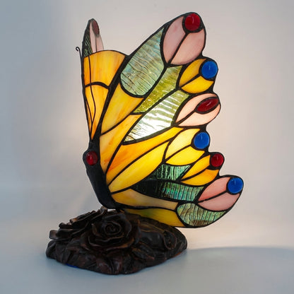 Lamp in glas-in-loodstijl – Aurelfly