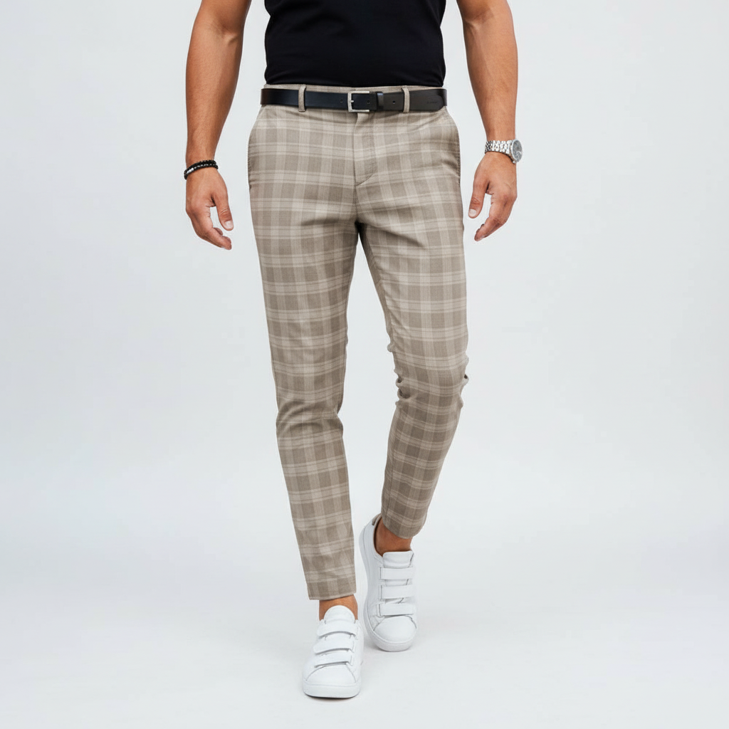 Gestreepte Chino Broek - Oskar